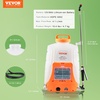 image:imageVEVOR Battery Powered Backpack Sprayer Electric Back Pack Sprayer 4 Gallon 2 Wands amp 8 Nozzles Adjustable 090 PSI 4H Runtime Portable Lawn amp Garden Sprayers for Weeding Spraying Cleaning4 Gal