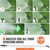 image:imageVEVOR Battery Powered Backpack Sprayer Electric Back Pack Sprayer 4 Gallon 2 Wands amp 8 Nozzles Adjustable 090 PSI 4H Runtime Portable Lawn amp Garden Sprayers for Weeding Spraying Cleaning4 Gal