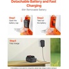 image:imageVEVOR Battery Powered Backpack Sprayer Electric Back Pack Sprayer 4 Gallon 2 Wands amp 8 Nozzles Adjustable 090 PSI 4H Runtime Portable Lawn amp Garden Sprayers for Weeding Spraying Cleaning4 Gal 18 V