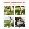 image:imageVEVOR Battery Powered Backpack Sprayer Electric Back Pack Sprayer 4 Gallon 2 Wands amp 8 Nozzles Adjustable 090 PSI 4H Runtime Portable Lawn amp Garden Sprayers for Weeding Spraying Cleaning32 Gal