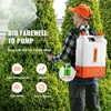 image:imageVEVOR BatteryPowered Sprayer with Wheeled Cart 10 Gallons Electric Weed Sprayer Adjustable 080 PSI Yard Lawn Sprayers with Wheels 5 Nozzles amp 98ft Hose 36H Spray Time for Weeding Cleaning4 Gal with Cart