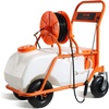 image:imageVEVOR BatteryPowered Sprayer with Wheeled Cart 10 Gallons Electric Weed Sprayer Adjustable 080 PSI Yard Lawn Sprayers with Wheels 5 Nozzles amp 98ft Hose 36H Spray Time for Weeding Cleaning15 GalCustom Bulit Cart