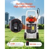 image:imageVEVOR BatteryPowered Sprayer with Wheeled Cart 10 Gallons Electric Weed Sprayer Adjustable 080 PSI Yard Lawn Sprayers with Wheels 5 Nozzles amp 98ft Hose 36H Spray Time for Weeding Cleaning131 Gal