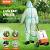 image:imageVEVOR BatteryPowered Sprayer with Wheeled Cart 10 Gallons Electric Weed Sprayer Adjustable 080 PSI Yard Lawn Sprayers with Wheels 5 Nozzles amp 98ft Hose 36H Spray Time for Weeding Cleaning4 Gal with Cart