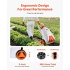 image:imageVEVOR BatteryPowered Sprayer with Wheeled Cart 10 Gallons Electric Weed Sprayer Adjustable 080 PSI Yard Lawn Sprayers with Wheels 5 Nozzles amp 98ft Hose 36H Spray Time for Weeding Cleaning131 Gal