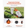 image:imageVEVOR BatteryPowered Sprayer with Wheeled Cart 10 Gallons Electric Weed Sprayer Adjustable 080 PSI Yard Lawn Sprayers with Wheels 5 Nozzles amp 98ft Hose 36H Spray Time for Weeding Cleaning10 Gal