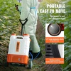 image:imageVEVOR BatteryPowered Sprayer with Wheeled Cart 10 Gallons Electric Weed Sprayer Adjustable 080 PSI Yard Lawn Sprayers with Wheels 5 Nozzles amp 98ft Hose 36H Spray Time for Weeding Cleaning4 Gal with Cart