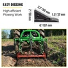 image:imageVEVOR Box Blade Shank 18 Scarifier Shank 4 Holes Box Scraper Shank Ripper Shank with Removable Tapered Teeth and Pins Adjustable Shanks Assembly for Replacement Digging Plowing 6PCS18 6PCS
