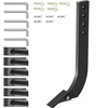 image:imageVEVOR Box Blade Shank 18 Scarifier Shank 4 Holes Box Scraper Shank Ripper Shank with Removable Tapered Teeth and Pins Adjustable Shanks Assembly for Replacement Digging Plowing 6PCS18 5PCS