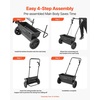 image:imageVEVOR Broadcast Spreader 50LBS Capacity Drop Spreader with Hopper Grate 18 in Spreading Width amp 30 Settings 10 in All Terrain Tires Garden amp Lawn Spreaders for Seed Fertilizer