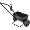 image:imageVEVOR Broadcast Spreader 50LBS Capacity Drop Spreader with Hopper Grate 18 in Spreading Width amp 30 Settings 10 in All Terrain Tires Garden amp Lawn Spreaders for Seed Fertilizer
