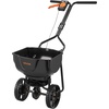 image:imageVEVOR Broadcast Spreader 98ft Spreading Width Push Broadcast Spreader with 10 AllTerrain Tires Adjustable Flow Control 15lbs Capacity Hopper Lawn Spreaders for Fertilizer Seed Small Home Use