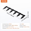 image:imageVEVOR Bucket Tooth Bar 60 Heavy Duty Tractor Bucket 7 Teeth Bar for Loader Tractor Skidsteer 4560 lbs LoadBearing Capacity Bolt On Design for Efficient Soil Excavation and Bucket Protection48in