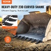 image:imageVEVOR Bucket Tooth Bar 60 Heavy Duty Tractor Bucket 7 Teeth Bar for Loader Tractor Skidsteer 4560 lbs LoadBearing Capacity Bolt On Design for Efficient Soil Excavation and Bucket Protection53in