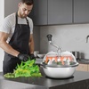 image:imageVEVOR Bud Leaf Bowl Trimmer 24 Spin Cutting Machine with Clear Visibility Dome Sharp Stainless Steel Blades Wet amp Dry Trimming for Buds Leaves Hydroponics Solid Metal Gear Box and Hand PrunerSilver