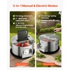 image:imageVEVOR Bud Leaf Bowl Trimmer 24 Spin Cutting Machine with Clear Visibility Dome Sharp Stainless Steel Blades Wet amp Dry Trimming for Buds Leaves Hydroponics Solid Metal Gear Box and Hand PrunerSilver