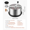 image:imageVEVOR Bud Leaf Bowl Trimmer 24 Spin Cutting Machine with Clear Visibility Dome Sharp Stainless Steel Blades Wet amp Dry Trimming for Buds Leaves Hydroponics Solid Metal Gear Box and Hand PrunerSilver