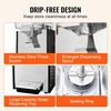image:imageVEVOR Commercial Beverage Dispenser 2 Tanks 18 L  19 QT Per Tank Juice Dispenser 370W Stainless Steel Ice Tea Drink Machine with 45F54F Cooling Temperature for Cold Drink Restaurant Bar Party18L1