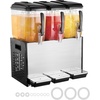 image:imageVEVOR Commercial Beverage Dispenser 3 Tanks 12 L  127 QT Per Tank Juice Dispenser 370W Stainless Steel Ice Tea Drink Machine with 45F54F Cooling Temperature for Cold Drink Restaurant Bar Party12L  3