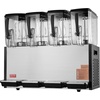 image:imageVEVOR Commercial Beverage Dispenser 3 Tanks 12 L  127 QT Per Tank Juice Dispenser 370W Stainless Steel Ice Tea Drink Machine with 45F54F Cooling Temperature for Cold Drink Restaurant Bar Party12L4