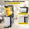 image:imageVEVOR Commercial Slushy Machine 10L Slushie Machine Frozen Drink Maker 600W Stainless Steel Margarita Wine Slush Smoothies Maker for Commercial and Home Use