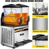 image:imageVEVOR Commercial Slushy Machine 12L Single Tank Frozen Drink Machine 48 Cups Stainless Steel Margarita Smoothie Frozen Drink Maker Slushie Maker for Home Party Restaurants Cafe BarsBlack