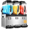 image:imageVEVOR Commercial Slushy Machine 12L Single Tank Frozen Drink Machine 48 Cups Stainless Steel Margarita Smoothie Frozen Drink Maker Slushie Maker for Home Party Restaurants Cafe BarsBlack