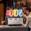 image:imageVEVOR Commercial Slushy Machine 12L Single Tank Frozen Drink Machine 48 Cups Stainless Steel Margarita Smoothie Frozen Drink Maker Slushie Maker for Home Party Restaurants Cafe BarsBlack