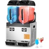image:imageVEVOR Commercial Slushy Machine 12L Single Tank Frozen Drink Machine 48 Cups Stainless Steel Margarita Smoothie Frozen Drink Maker Slushie Maker for Home Party Restaurants Cafe BarsBlack
