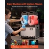 image:imageVEVOR Commercial Slushy Machine 12L Single Tank Frozen Drink Machine 48 Cups Stainless Steel Margarita Smoothie Frozen Drink Maker Slushie Maker for Home Party Restaurants Cafe BarsBlack