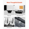 image:imageVEVOR Commercial Slushy Machine 12L Single Tank Frozen Drink Machine 48 Cups Stainless Steel Margarita Smoothie Frozen Drink Maker Slushie Maker for Home Party Restaurants Cafe BarsBlack