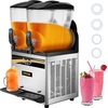image:imageVEVOR Commercial Slushy Machine 12L Single Tank Frozen Drink Machine 48 Cups Stainless Steel Margarita Smoothie Frozen Drink Maker Slushie Maker for Home Party Restaurants Cafe BarsBlack