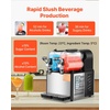image:imageVEVOR Commercial Slushy Machine 3L1 Single Tank Frozen Beverage Maker 12Cup Stainless Steel Slushie Machine Margarita Frozen Drink Smoothie Maker for Restaurants Bars Cafes and Food Truck08 Gal x 2  3 L x 2