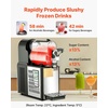 image:imageVEVOR Commercial Slushy Machine 3L1 Single Tank Frozen Beverage Maker 12Cup Stainless Steel Slushie Machine Margarita Frozen Drink Smoothie Maker for Restaurants Bars Cafes and Food Truck08 Gal 3 L