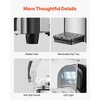 image:imageVEVOR Commercial Slushy Machine 4L Single Tank Frozen Drink Machine 16 Cups Stainless Steel Margarita Smoothie Frozen Drink Maker Slushie Maker for Home Party Restaurants Cafe Bars4L1