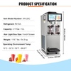 image:imageVEVOR Commercial Slushy Machine 8L  21 Gal Single Bowl Cool and Freeze Modes 1050W Stainless Steel Margarita Smoothie Frozen Drink Maker Slushie Machine for Party Cafes Restaurants Bars HomeSilver