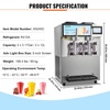 image:imageVEVOR Commercial Slushy Machine 8L  21 Gal Single Bowl Cool and Freeze Modes 1050W Stainless Steel Margarita Smoothie Frozen Drink Maker Slushie Machine for Party Cafes Restaurants Bars HomeSilver