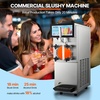 image:imageVEVOR Commercial Slushy Machine 8L  21 Gal Single Bowl Cool and Freeze Modes 1050W Stainless Steel Margarita Smoothie Frozen Drink Maker Slushie Machine for Party Cafes Restaurants Bars HomeSilver