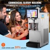 image:imageVEVOR Commercial Slushy Machine 8L  21 Gal Single Bowl Cool and Freeze Modes 1050W Stainless Steel Margarita Smoothie Frozen Drink Maker Slushie Machine for Party Cafes Restaurants Bars HomeSilver