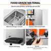 image:imageVEVOR Commercial Slushy Machine 8L  21 Gal Single Bowl Cool and Freeze Modes 1050W Stainless Steel Margarita Smoothie Frozen Drink Maker Slushie Machine for Party Cafes Restaurants Bars HomeSilver