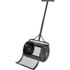 image:imageVEVOR Compost Spreader 165 Wide Peat Moss Spreader with T Shaped Handle 3 Heights Adjustable PowderCoated Steel Garden Peat Moss Roller Heavy Duty Grass Seed Roller for Planting Seeding BlackBlack