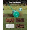 image:imageVEVOR Compost Spreader 24 in Wide Peat Moss Spreader with PushTow Handle 4 Heights Adjustable PowderCoated Steel Garden Peat Moss Roller Heavy Duty Grass Seed Spreaders for Planting Seeding