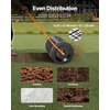 image:imageVEVOR Compost Spreader 24 in Wide Peat Moss Spreader with T Shaped Handle 3 Heights Adjustable PowderCoated Steel Garden Peat Moss Roller Heavy Duty Grass Seed Spreaders for Planting Seeding
