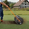 image:imageVEVOR Compost Spreader 24 in Wide Peat Moss Spreader with T Shaped Handle 3 Heights Adjustable PowderCoated Steel Garden Peat Moss Roller Heavy Duty Grass Seed Spreaders for Planting Seeding