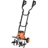 image:imageVEVOR Corded Electric Tiller 14 Inch Tilling Width Garden Rototiller 10Amp Motor HeavyDuty Tilling Machine Cultivator with Steel Tines and Foldable Handle for Lawn Yard and Gardening Care