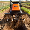 image:imageVEVOR Corded Electric Tiller 18 Inch Tilling Width Garden Rototiller 15Amp Motor HeavyDuty Tilling Machine Cultivator with Steel Tines and Foldable Handle for Lawn Yard and Gardening Care