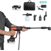 image:imageVEVOR Cordless Pressure Washer 1200PSI MAX Portable Pressure Washer with Brushless Motor Dual Batteries 6in1 Nozzle amp Water Hose 4 Speed Adjustable Handheld Power Cleaner for Home Garden Patio