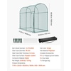 image:imageVEVOR Crop Cage 116 x 39 x 63 ft Plant Protection Tent with Zippered Door WindResistant Tall Crop Cage Easy to Install Outdoor Raised Bed Cover Tomato Plant Netting for Garden Patio Lawn59 x 298 x 49FtArch