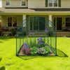 image:imageVEVOR Crop Cage 116 x 39 x 63 ft Plant Protection Tent with Zippered Door WindResistant Tall Crop Cage Easy to Install Outdoor Raised Bed Cover Tomato Plant Netting for Garden Patio Lawn81 x 39 x 39FtArch