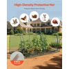 image:imageVEVOR Crop Cage 116 x 39 x 63 ft Plant Protection Tent with Zippered Door WindResistant Tall Crop Cage Easy to Install Outdoor Raised Bed Cover Tomato Plant Netting for Garden Patio Lawn81 x 39 x 39FtArch